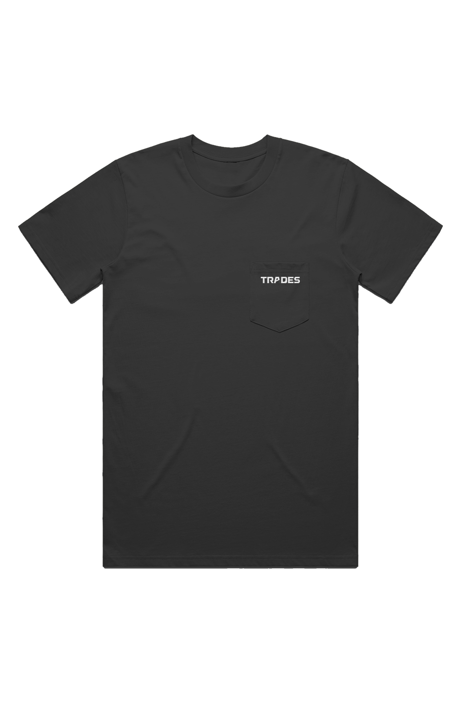 Foundation Pocket Tee by THE TRADES - durable workwear pocket t-shirt